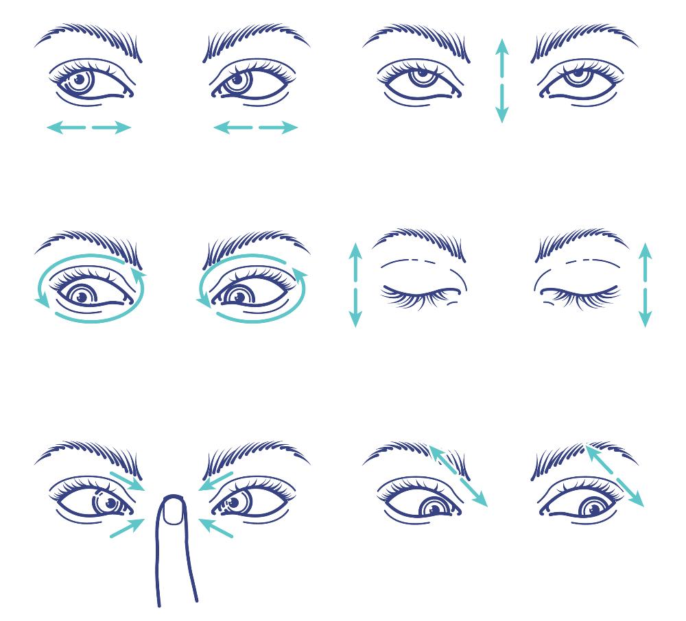 Latihan relaksasi visual